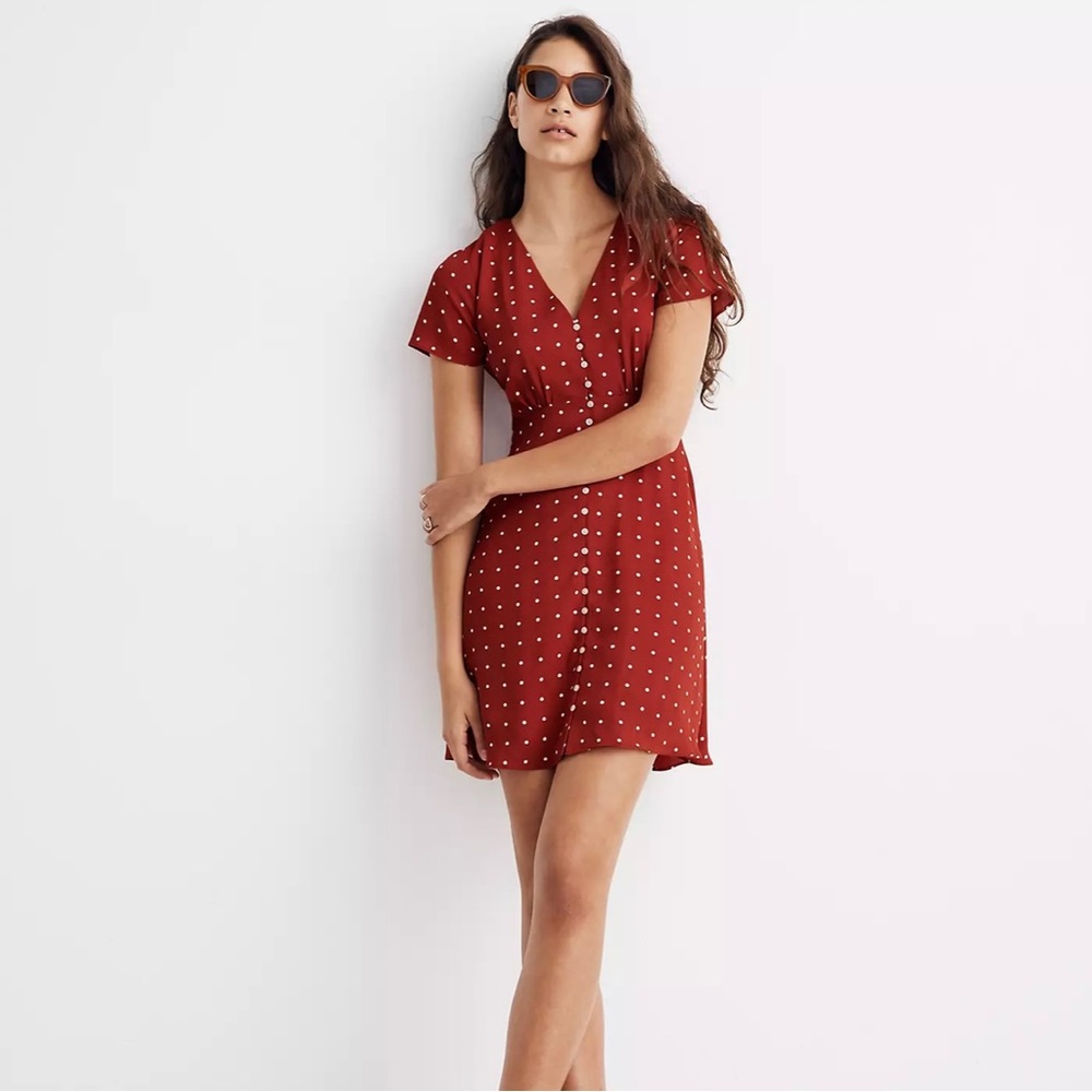 Madewell Polka Dot Dress